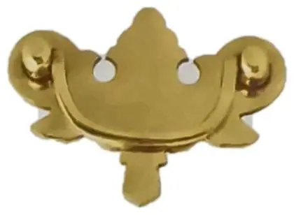 Cabinet handle, item SE-6010, brass polished lacquered