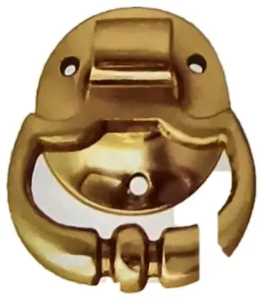 Drop handle, item SE-6015, brass polished lacquered