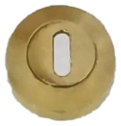 Euro escutcheon concealed, item SE-7007, brass polished lacquered
