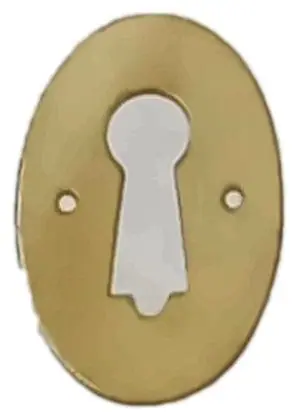 Euro escutcheon concealed, item SE-7009, satin chrome plated