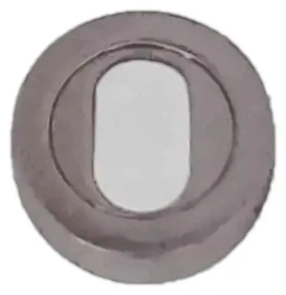 Euro escutcheon concealed, item SE-7010, brass polished lacquered