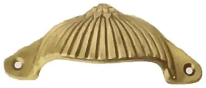 Drawer pulls, item SE-8002, brass polished lacquered