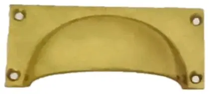 Drawer pulls, item SE-8003, brass polished lacquered