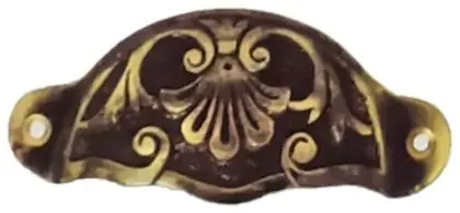 Drawer pulls, item SE-8008, antique brass